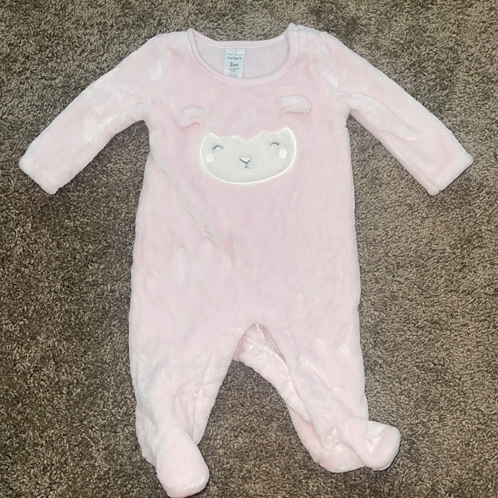 Baby girl sleeper